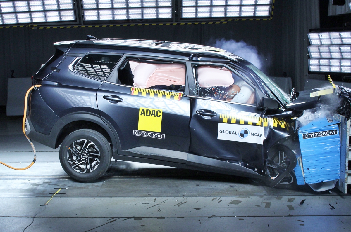 Kia Carens GNCAP crash test